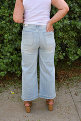 Light Wash Utility Pant