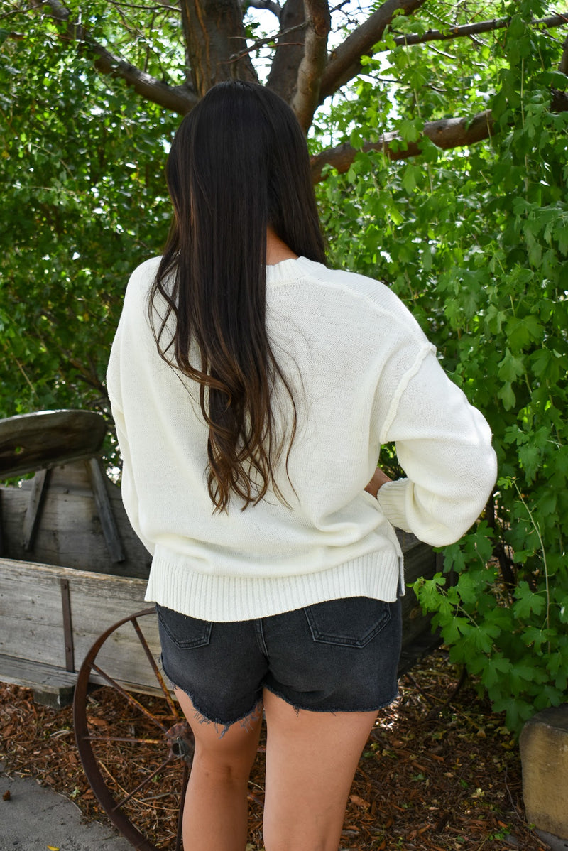 American Flag Sweater