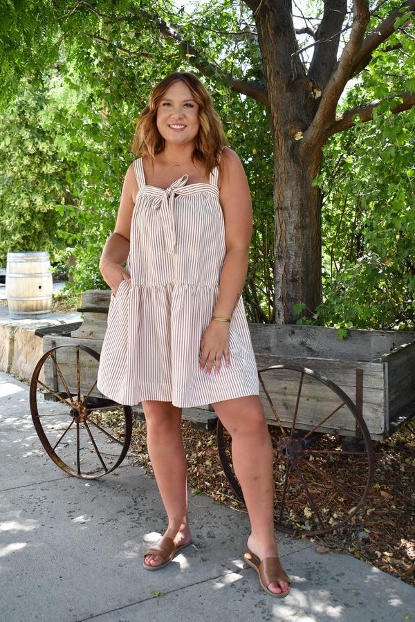 Kina Stripe Dress