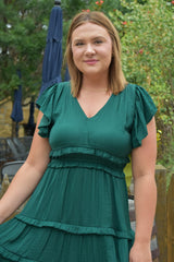 Murphy Tiered Midi Dress