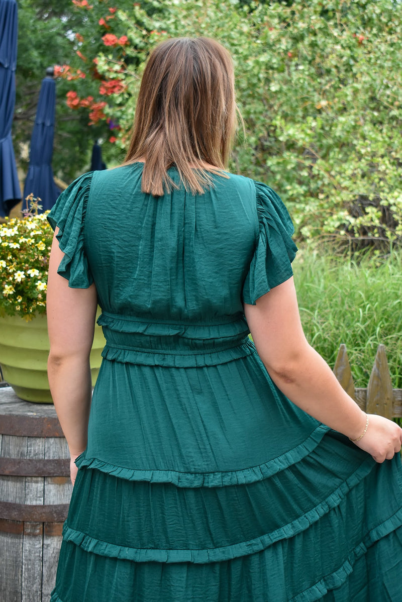 Murphy Tiered Midi Dress