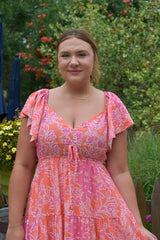 Krissy Sweetheart Neck Maxi Dress