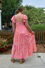 Krissy Sweetheart Neck Maxi Dress