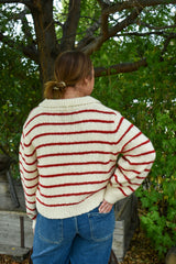 Romie Striped Cardigan