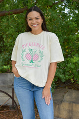 Pickleball Cocktail Club Tee