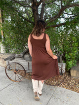Chocolate Lake Swing Dress