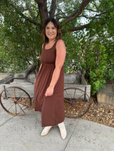 Chocolate Lake Swing Dress