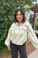 Ayla Contrast Pullover
