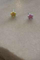 Flower Stud Earrings Set