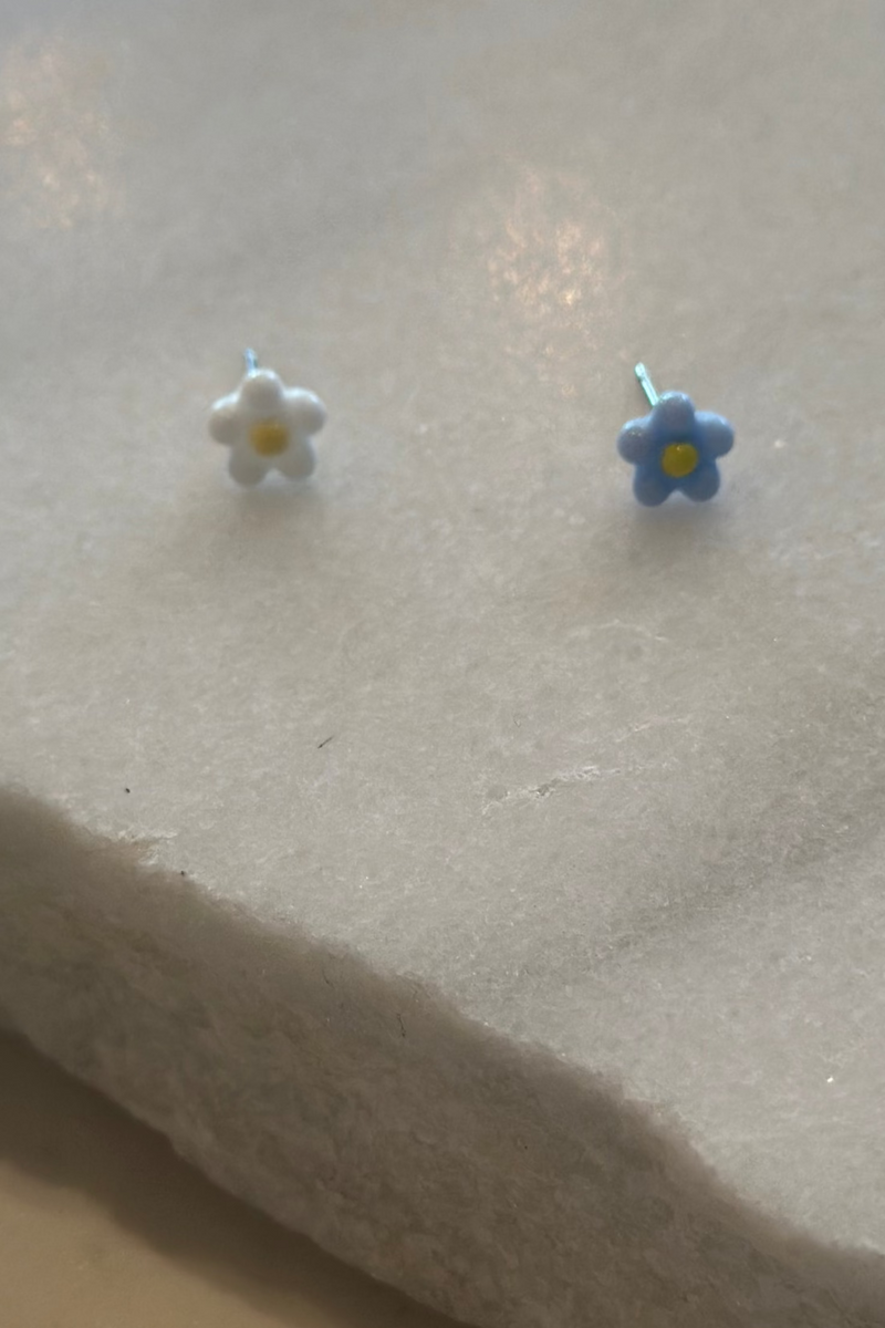 Flower Stud Earrings Set