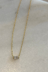Mini Stud Pendant Necklace