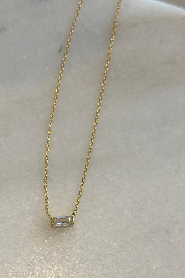 Mini Stud Pendant Necklace