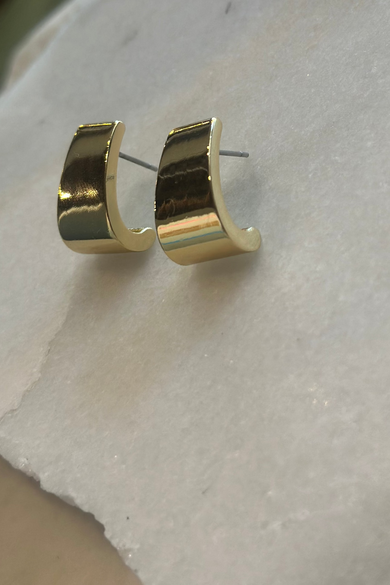 Wide Hoop Earrings