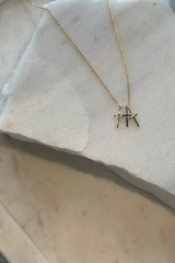Triple Cross Pendant Necklace
