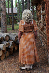 Belle Polka Dot Maxi Dress