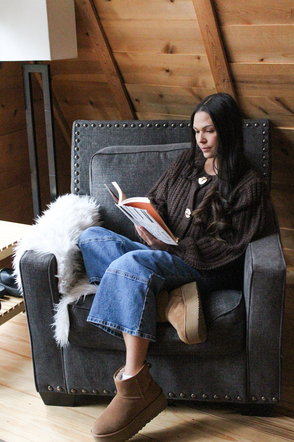 Outlaw Cable Knit Cardigan