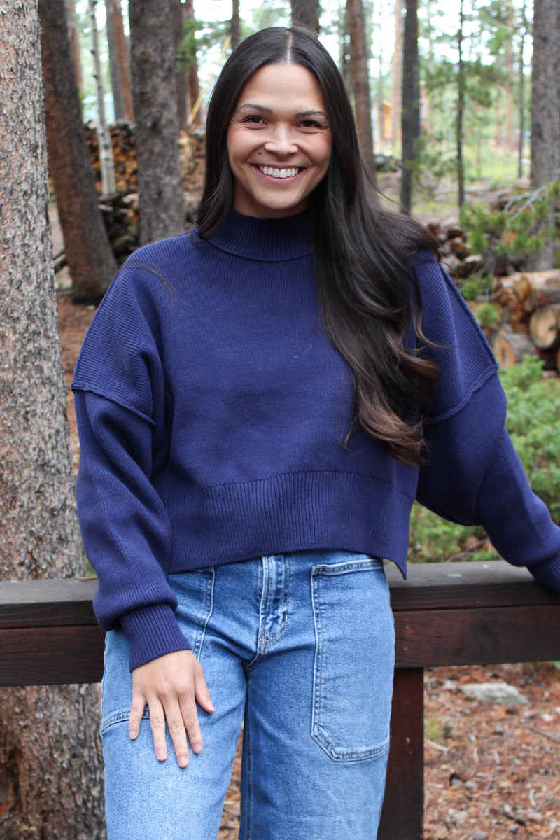 Dalia Mockneck Sweater