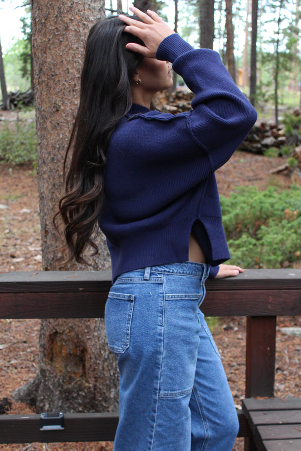 Dalia Mockneck Sweater
