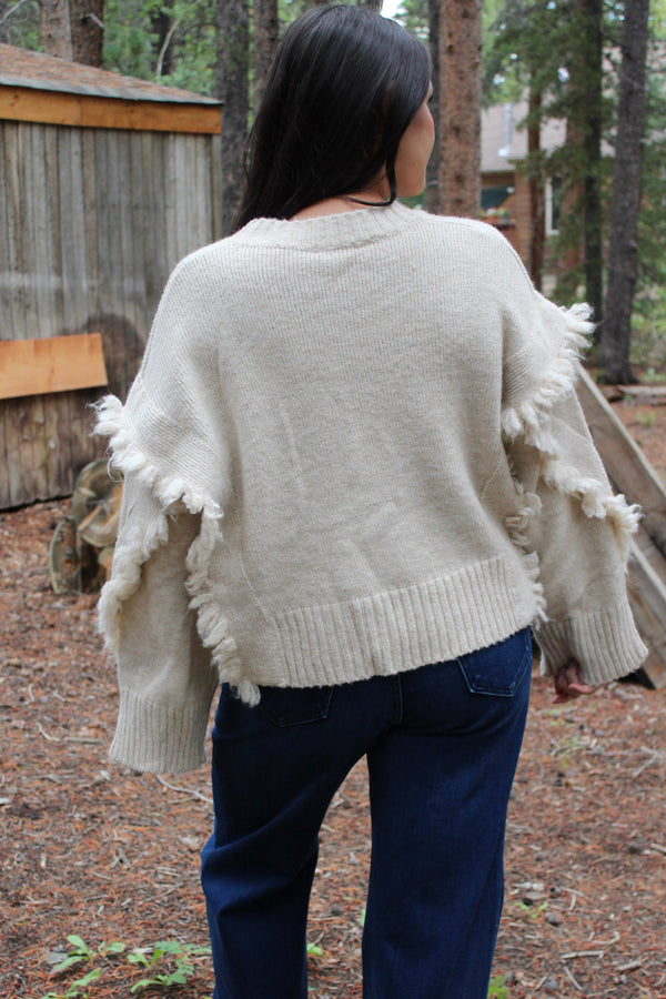 Dutton Fringe Sweater