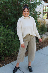 Cori Checker Barrel Pants