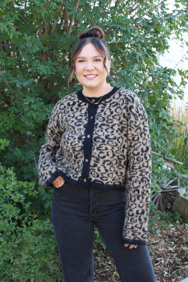 Nala Leopard Cardigan