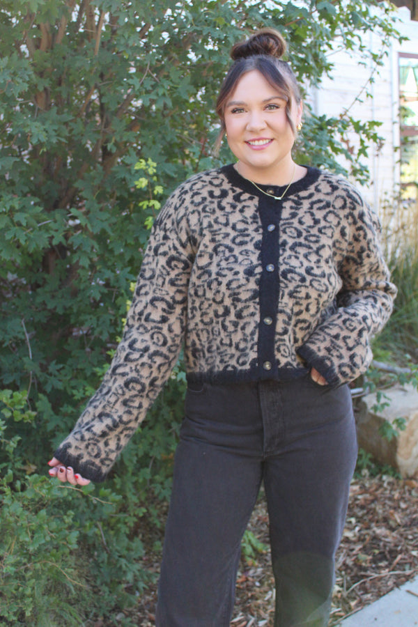 Nala Leopard Cardigan