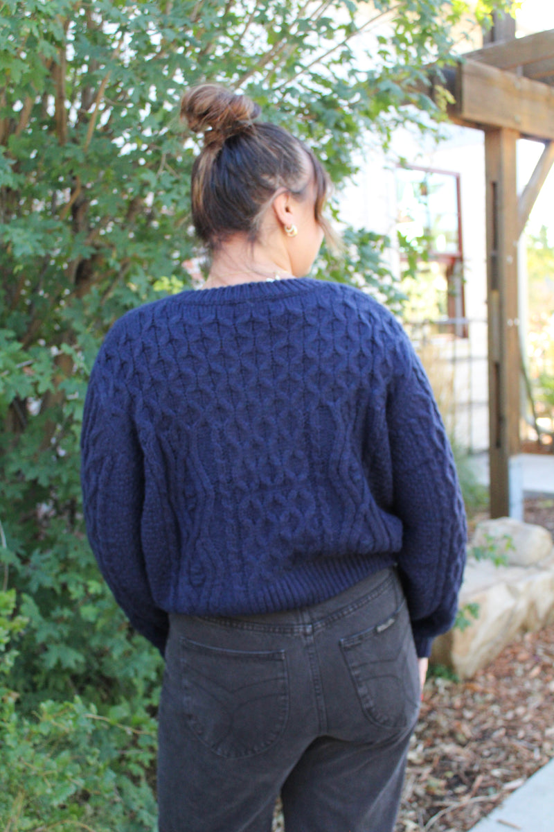 Karly Cable Knit Cardigan