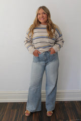 Oliver Logan Campbell Light Indigo Worn