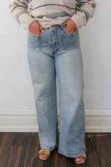 Oliver Logan Campbell Light Indigo Worn