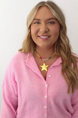 Piper Cardigan Pale Pink