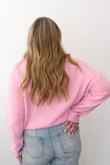 Piper Cardigan Pale Pink