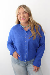 Piper Cardigan Blue