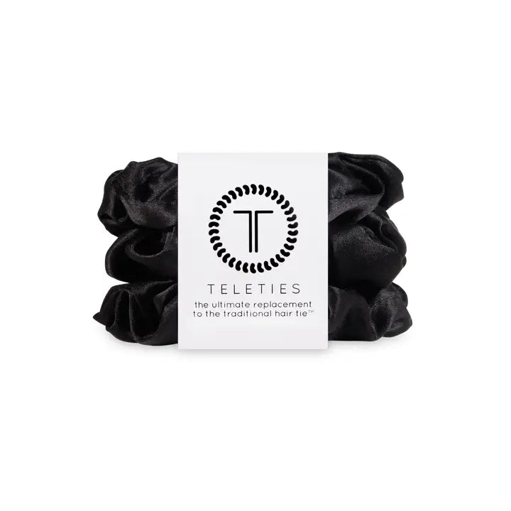 TELETIES Silk Hair Scrunchie Large