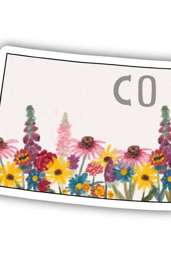 Colorado Painterly Sticker