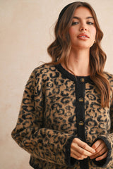 Nala Leopard Cardigan