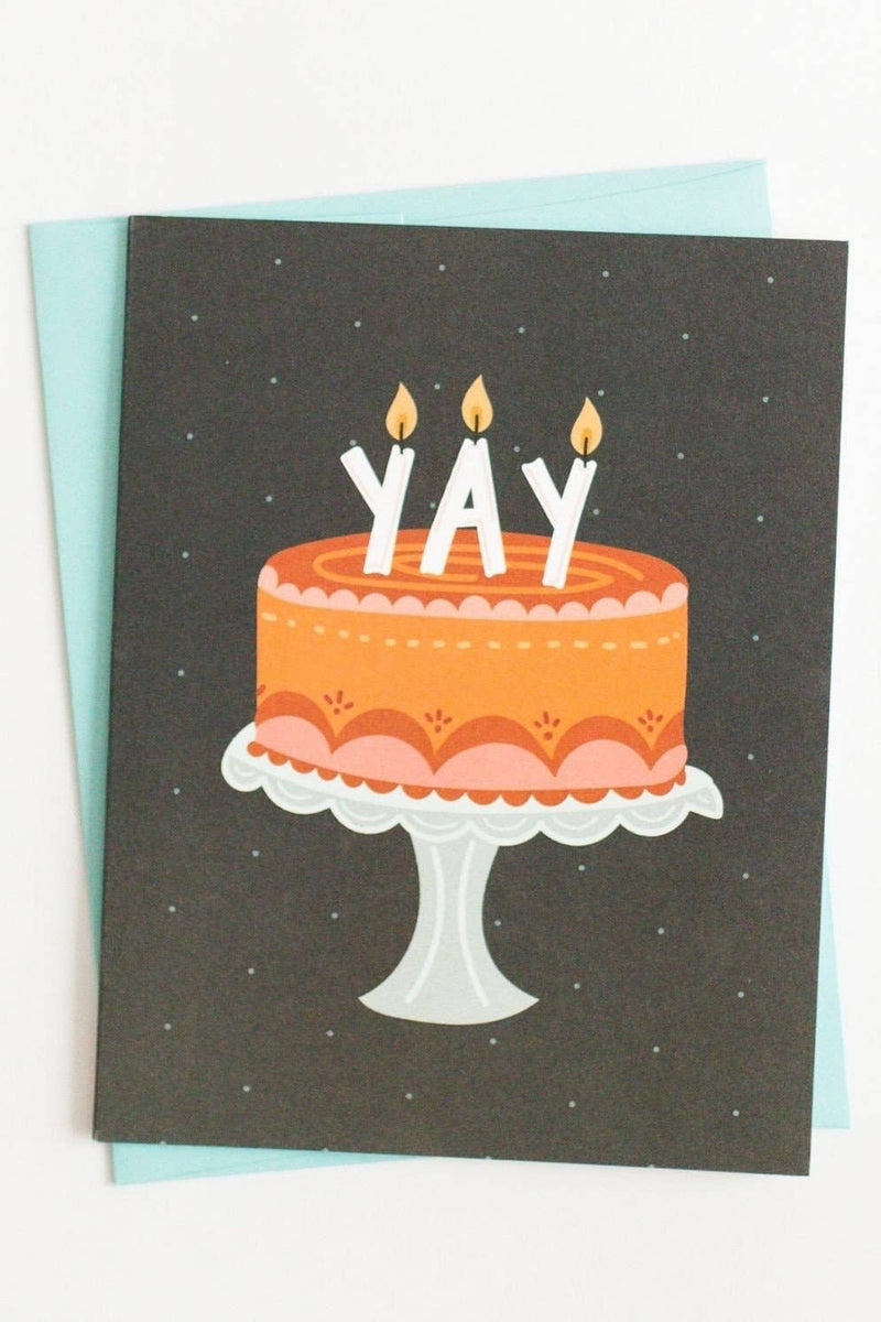 Yay Birthday Greeting Card