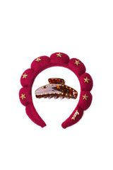 Kaxi GRWM Headband & Wristband Set