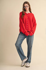 Button Down Cardigan