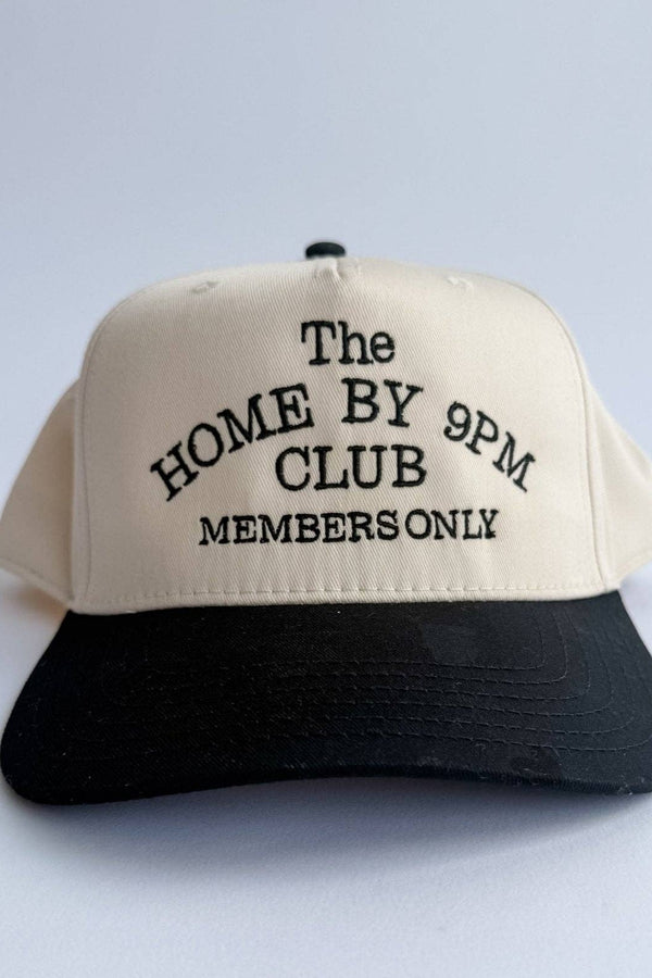 Home by 9pm club Trucker Hat