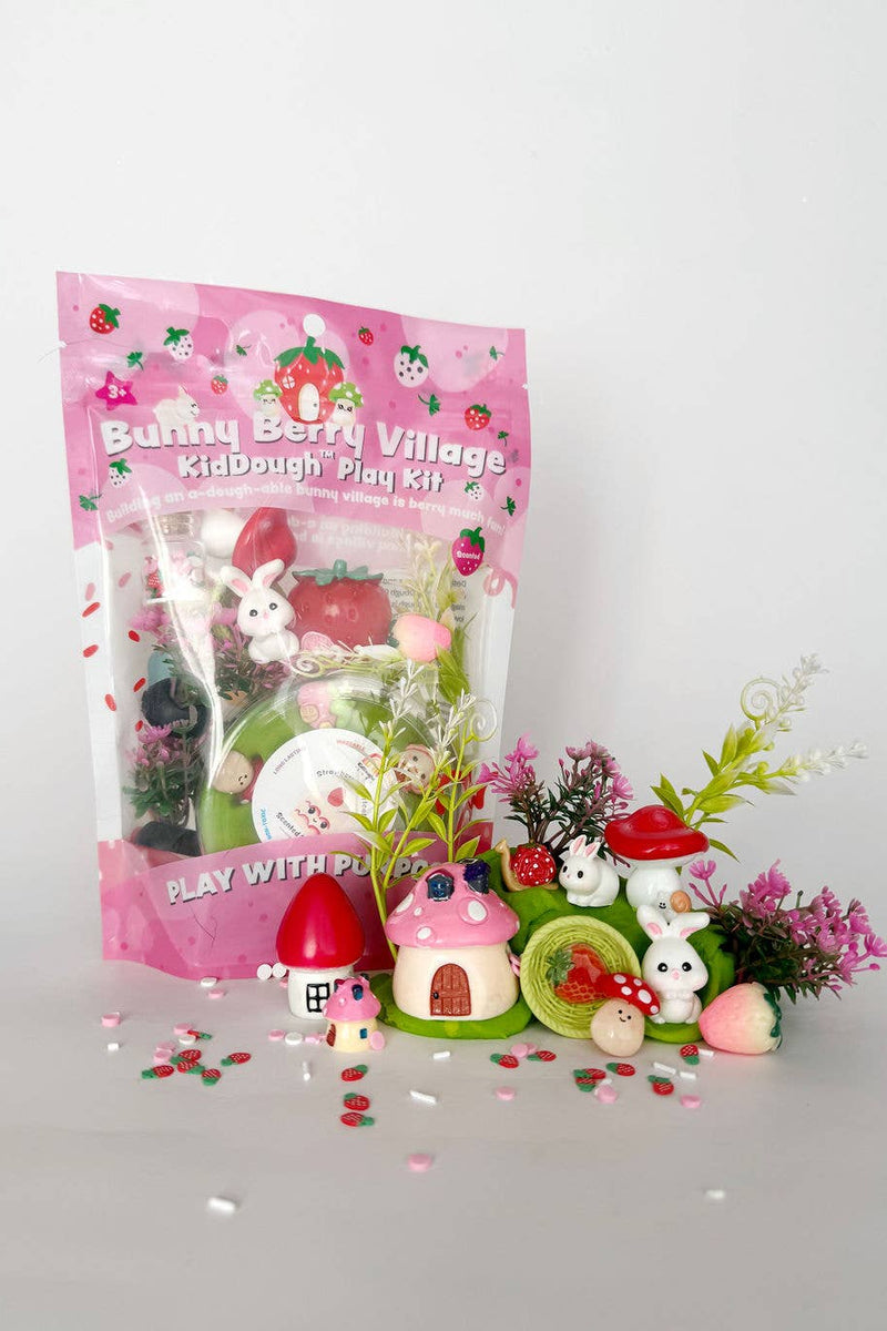 Bunny Berry Village KidDough Play Kit
