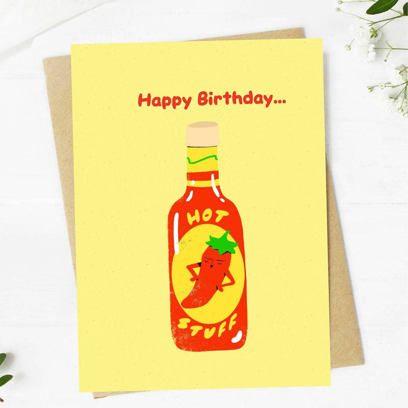 Happy Birthday Hot Stuff Birthday Card