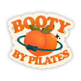 Booty By Pilates Peach Sticker