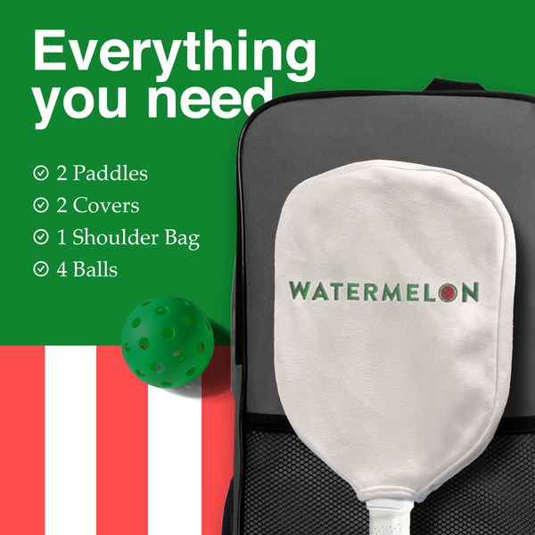 Love At First Serve - 2 Paddle Set