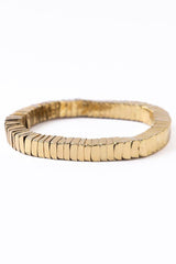 Lucille Square Bead Stretch Bracelet