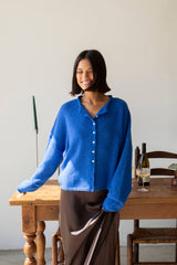Piper Cardigan Blue