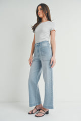 Light Wash Utility Pant
