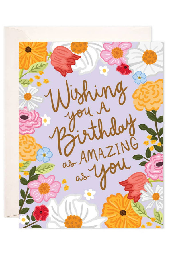 Amazing Birthday Greeting Card