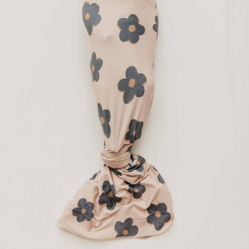 Knit Swaddle Blanket - Gemma