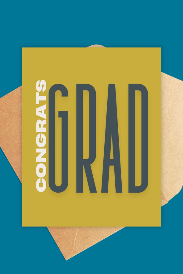 Congrats Grad Greeting Card