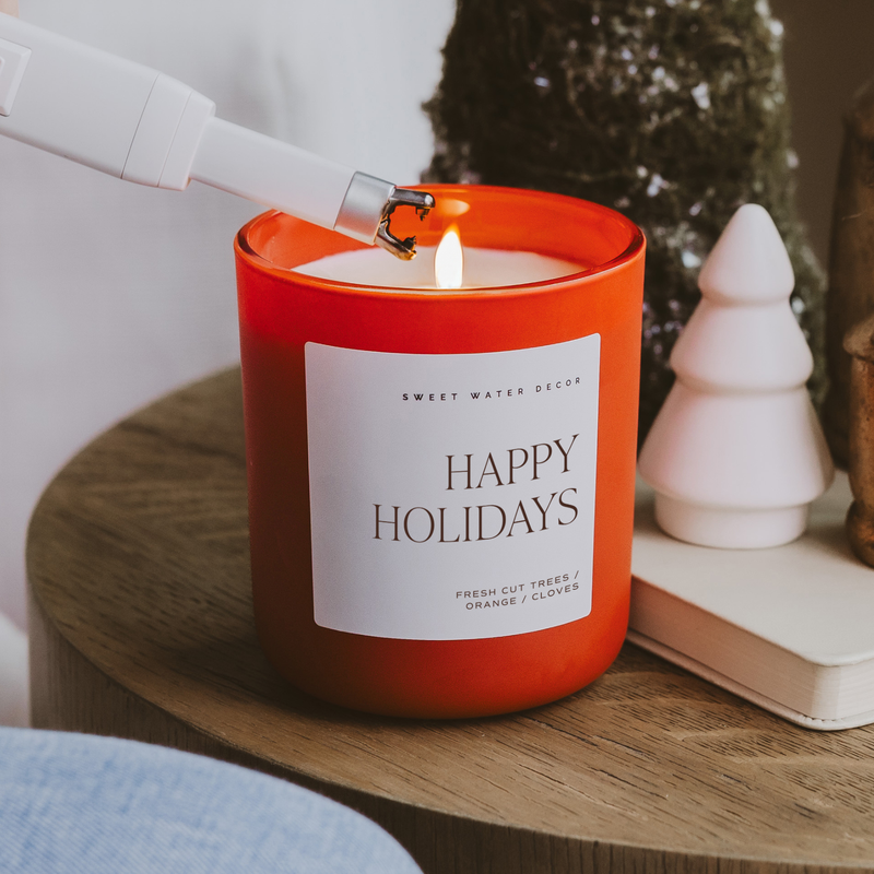 Happy Holidays 15 oz Soy Candle